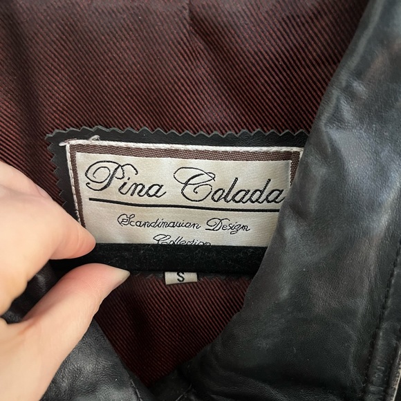 Scandinavian leather jacket - Picture 2 of 3